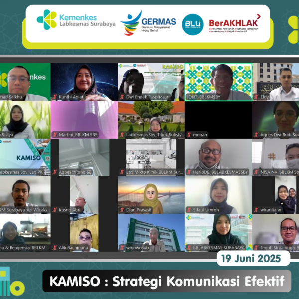 KAMISO: Strategi Komunikasi Efektif di BBLabkesmas Surabaya